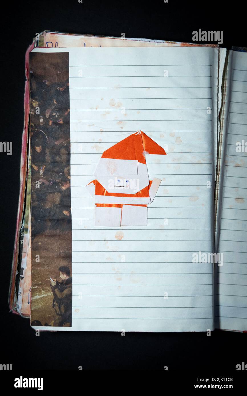 Chine, Hong Kong, décembre 2019. Journal de voyage de Hong Kong pendant les manifestations et les émeutes du mouvement pro-démocratique contre la loi d'extradition. Banque D'Images