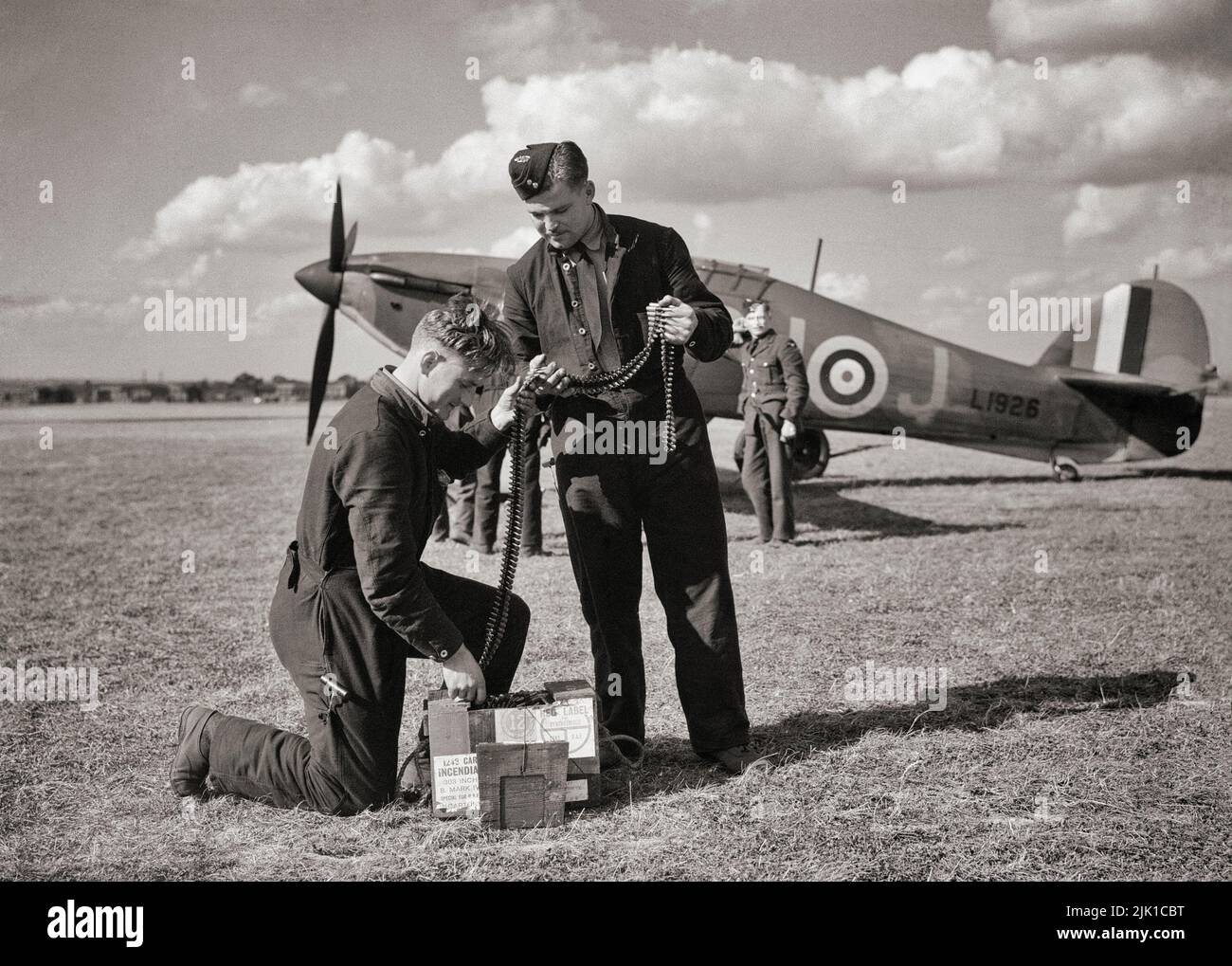 Hawker hurricane fighter squadron avion de la seconde guerre mondiale  Banque de photographies et d'images à haute résolution - Alamy