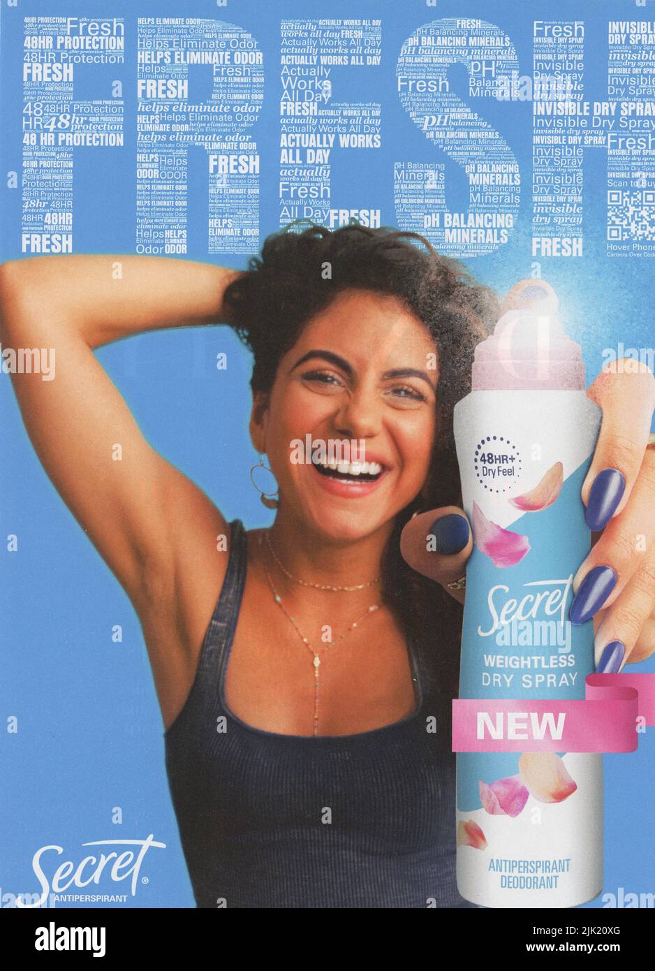 Advert for deodorant Banque de photographies et d'images à haute résolution  - Alamy