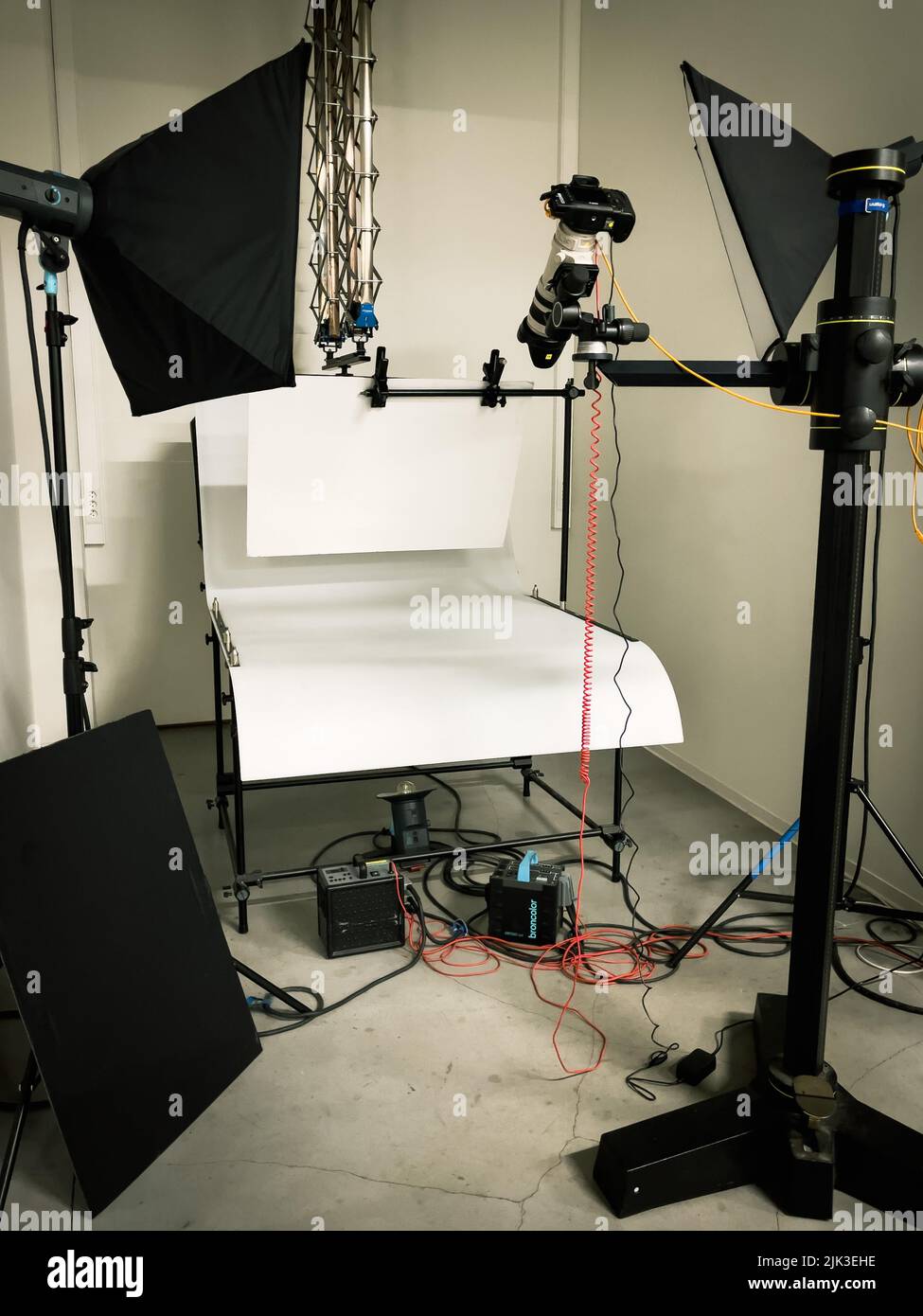 studio photo pour la photographie de produits Banque D'Images