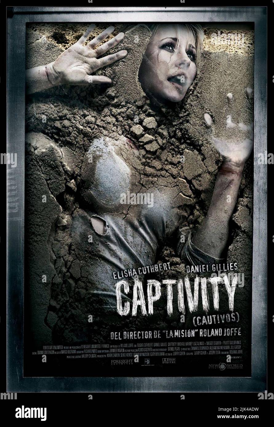 ELISHA CUTHBERT, captivité, 2007 Banque D'Images