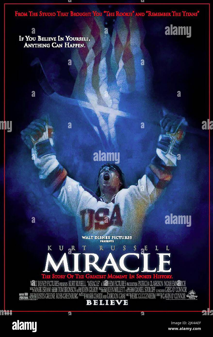 POSTER DE FILM, MIRACLE, 2004 Banque D'Images