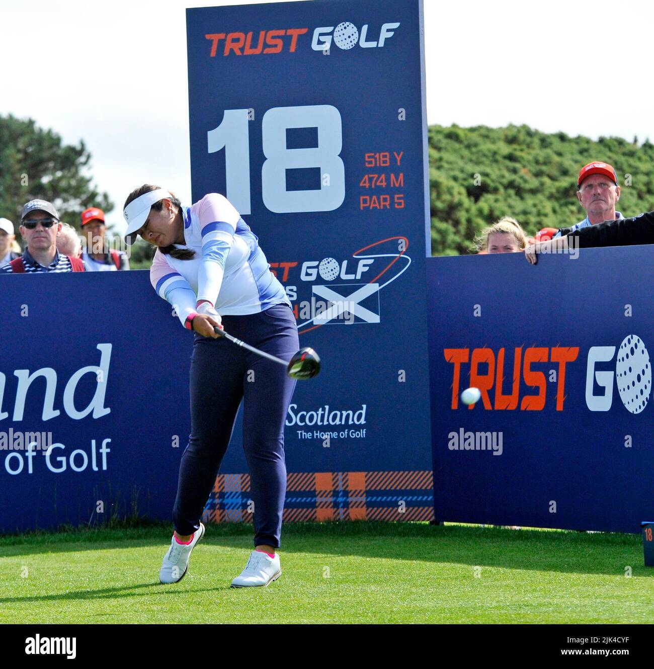 Dundonald Links, Ayrshire, Royaume-Uni. 30th juillet 2022. Scottish Women Open Day 3, Dundonald Links, Ayrshire. Crédit : CDG/Alay Live News Banque D'Images