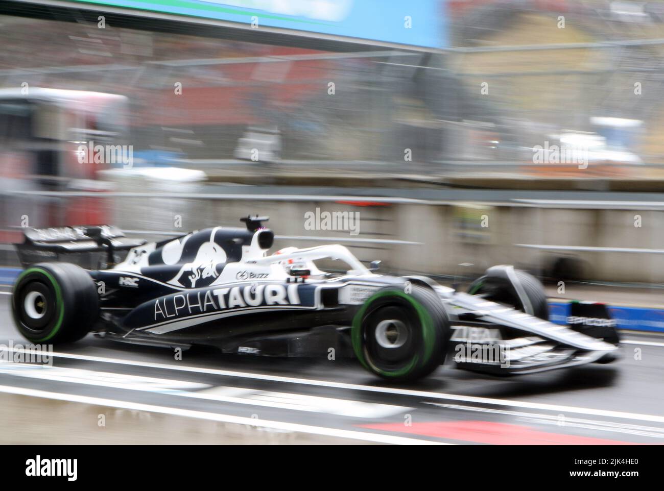 MOGYOROD, BUDAPEST, Hongrie. 30th juillet 2022. #22, Yuki TSUNODA, JAP, Team Scuderia Alpha Tauri, AT02, HONDA, moteur RA620, crédit: SPP Sport Press photo. /Alamy Live News Banque D'Images