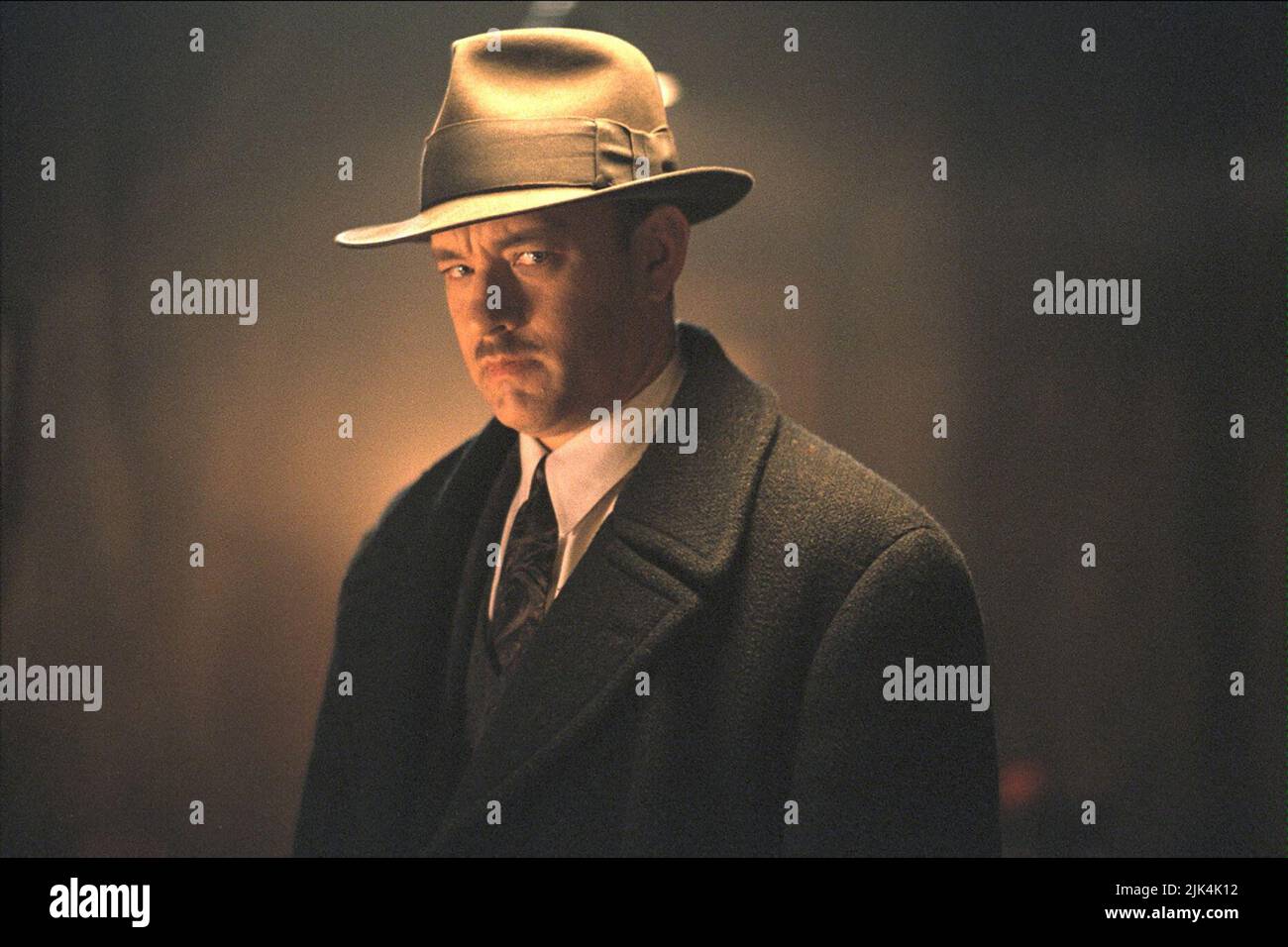 TOM HANKS, chemin de la perdition, 2002 Banque D'Images