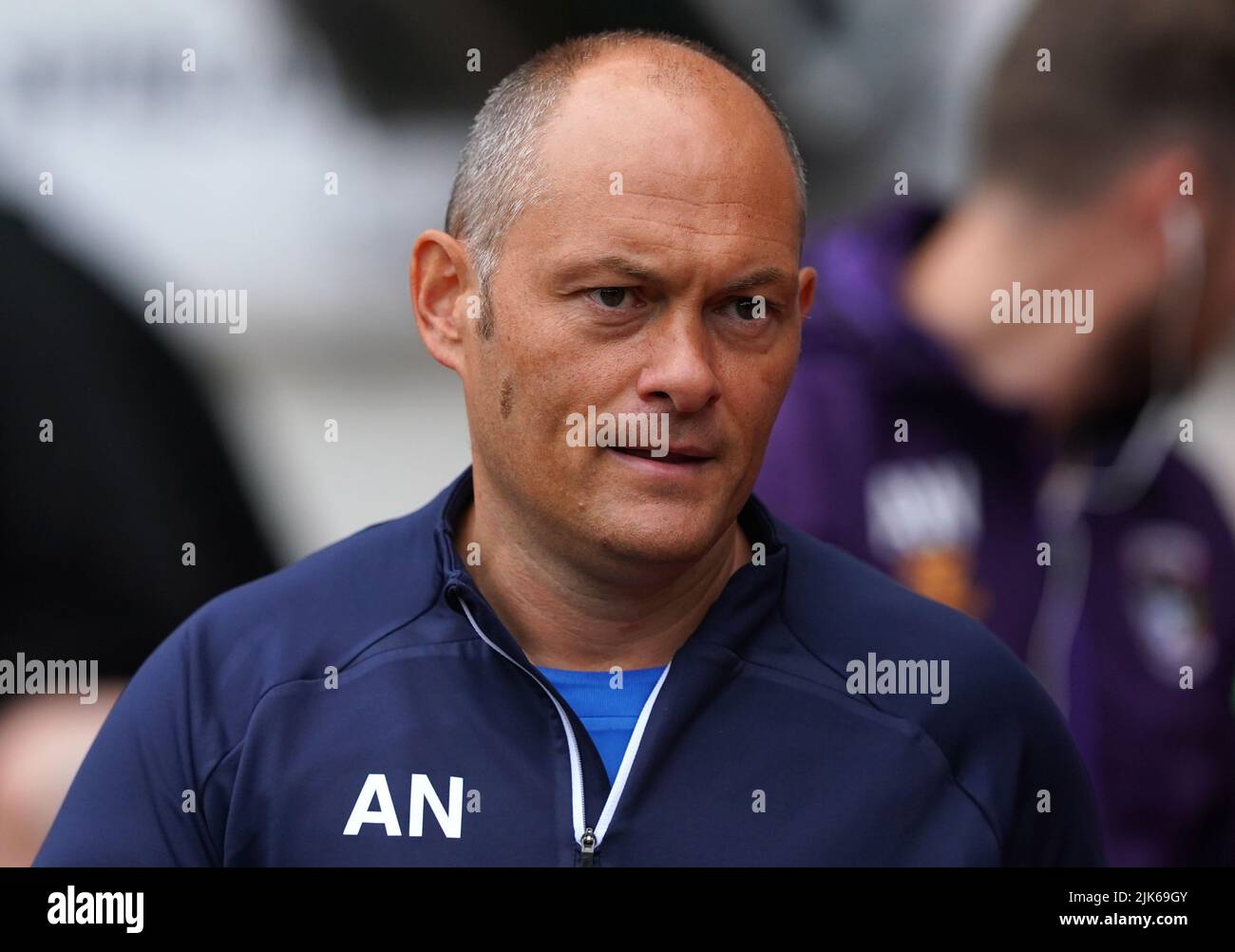 Alex Neil, directeur de Sunderland, lors du match de championnat Sky Bet au stade de Light, Sunderland. Date de la photo: Dimanche 31 juillet 2022. Banque D'Images