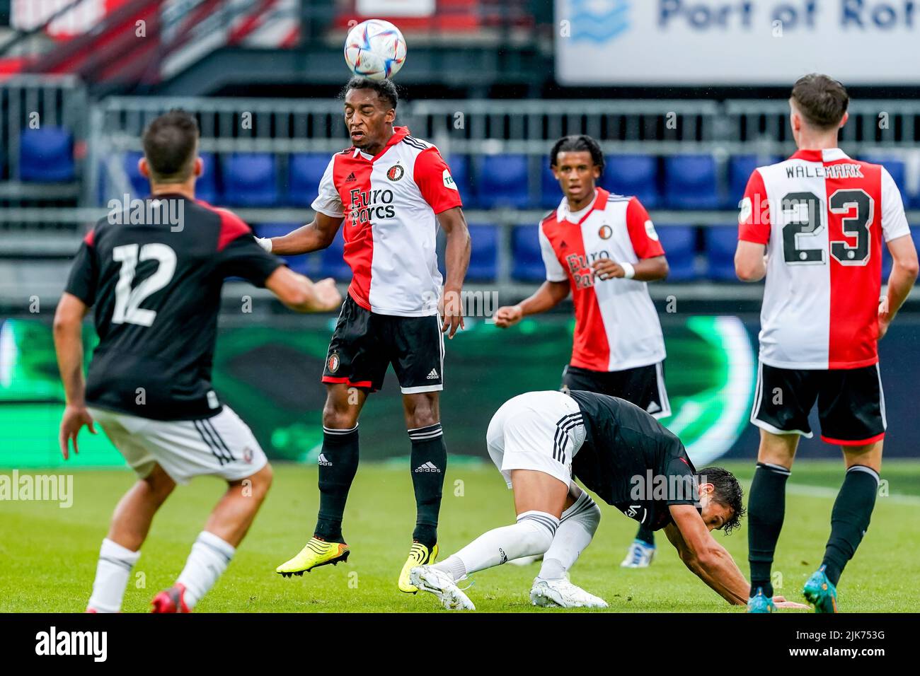 Rotterdam, pays-Bas. 31st juillet 2022. Bois de quinten de Feyenoord pendant le match amical de Preseason entre Feyenoord et Osasuna au Stadion Feijenoord sur 31 juillet 2022 à Rotterdam, pays-Bas (photo de Geert van Erven/Orange Pictures) crédit: Orange pics BV/Alay Live News Banque D'Images