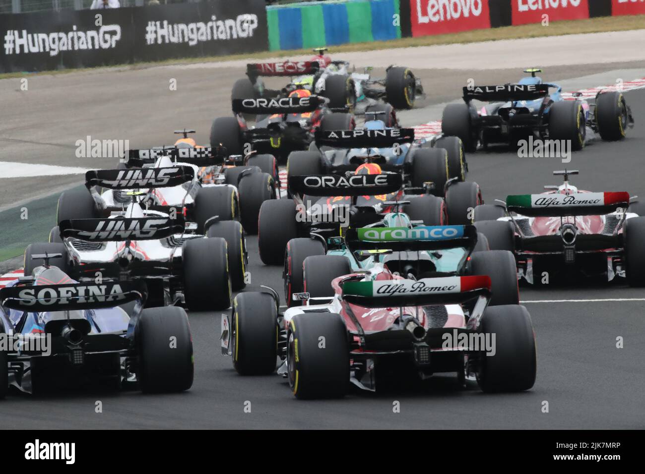 MOGYOROD, BUDAPEST, Hongrie. 31st juillet 2022. Crédit: SPP Sport presse photo. /Alamy Live News Banque D'Images