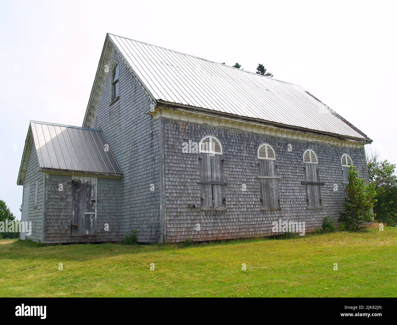 École, Dundas labour Match, Î.-P.-É Banque D'Images