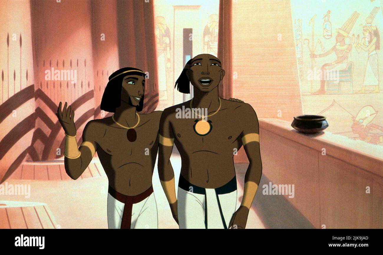 Moses & Rameses film: The Prince of Egypt (USA 1998) personnages: Moses & Rameses Regie: Brenda Chapman, Steve Hickner & Simon Wells, Directeur: B Chapman, S Hickner, S Wells 16 décembre 1998 **AVERTISSEMENT** cette photographie est destinée à un usage éditorial exclusif et est protégée par les droits d'auteur de DREAMWORKS ANIMATION et/ou du photographe attribué par la Société de film ou de production et ne peut être reproduite que par des publications en conjonction avec la promotion du film ci-dessus. Un crédit obligatoire pour L'ANIMATION DREAMWORKS est requis. Le photographe doit également être crédité lorsqu'il est connu. Aucune utilisation commerciale ne peut être accordée avec Banque D'Images