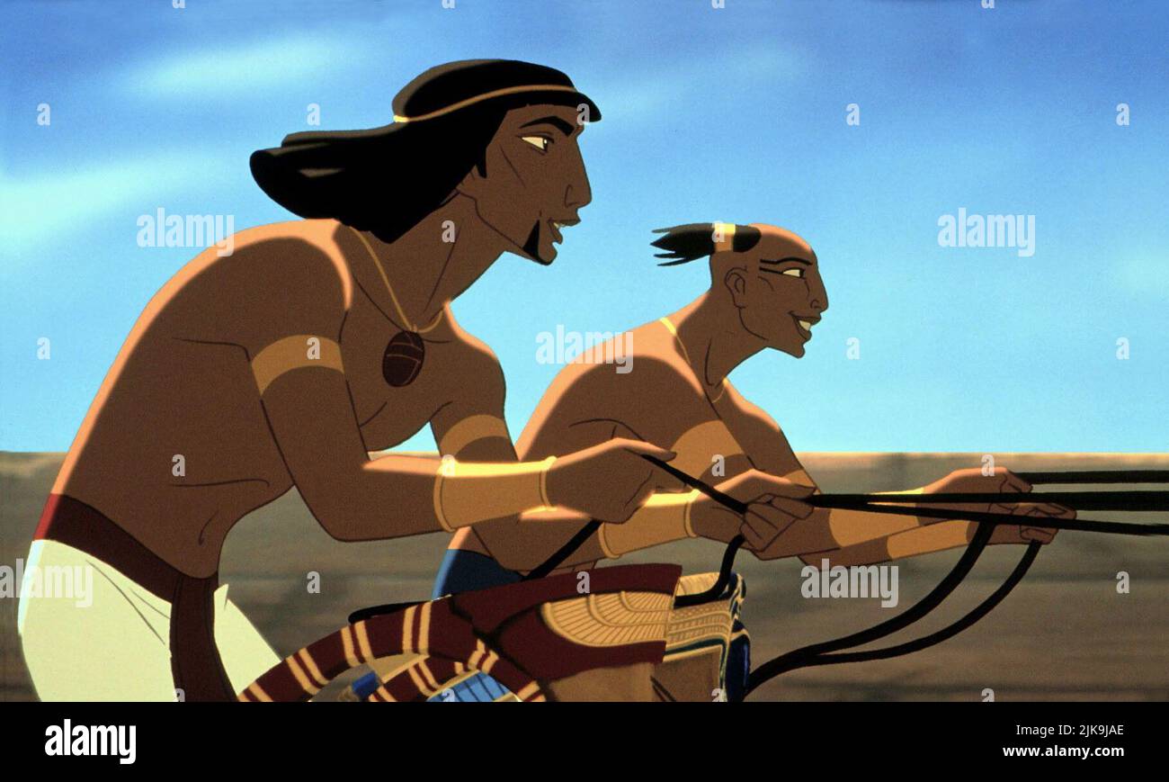 Moses & Rameses film: The Prince of Egypt (USA 1998) personnages: Moses & Rameses Regie: Brenda Chapman, Steve Hickner & Simon Wells, Directeur: B Chapman, S Hickner, S Wells 16 décembre 1998 **AVERTISSEMENT** cette photographie est destinée à un usage éditorial exclusif et est protégée par les droits d'auteur de DREAMWORKS ANIMATION et/ou du photographe attribué par la Société de film ou de production et ne peut être reproduite que par des publications en conjonction avec la promotion du film ci-dessus. Un crédit obligatoire pour L'ANIMATION DREAMWORKS est requis. Le photographe doit également être crédité lorsqu'il est connu. Aucune utilisation commerciale ne peut être accordée avec Banque D'Images