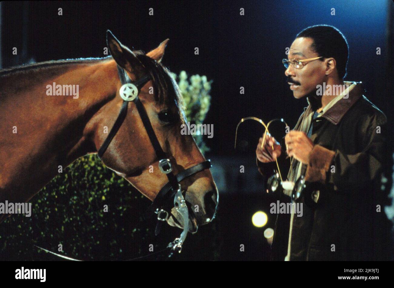 Eddie Murphy film Doctor Dolittle (USA 1998) personnages : Dr John Dolittle & réalisateur : Betty Thomas 13 juin 1998 **AVERTISSEMENT** cette photographie est à usage éditorial exclusif et est la propriété de 20TH CENTURY FOX et/ou du photographe désigné par la société de production et ne peut être reproduite que par des publications en liaison avec la promotion du film ci-dessus. Un crédit obligatoire pour 20TH CENTURY FOX est requis. Le photographe doit également être crédité lorsqu'il est connu. Aucune utilisation commerciale ne peut être accordée sans autorisation écrite de The film Company. Banque D'Images