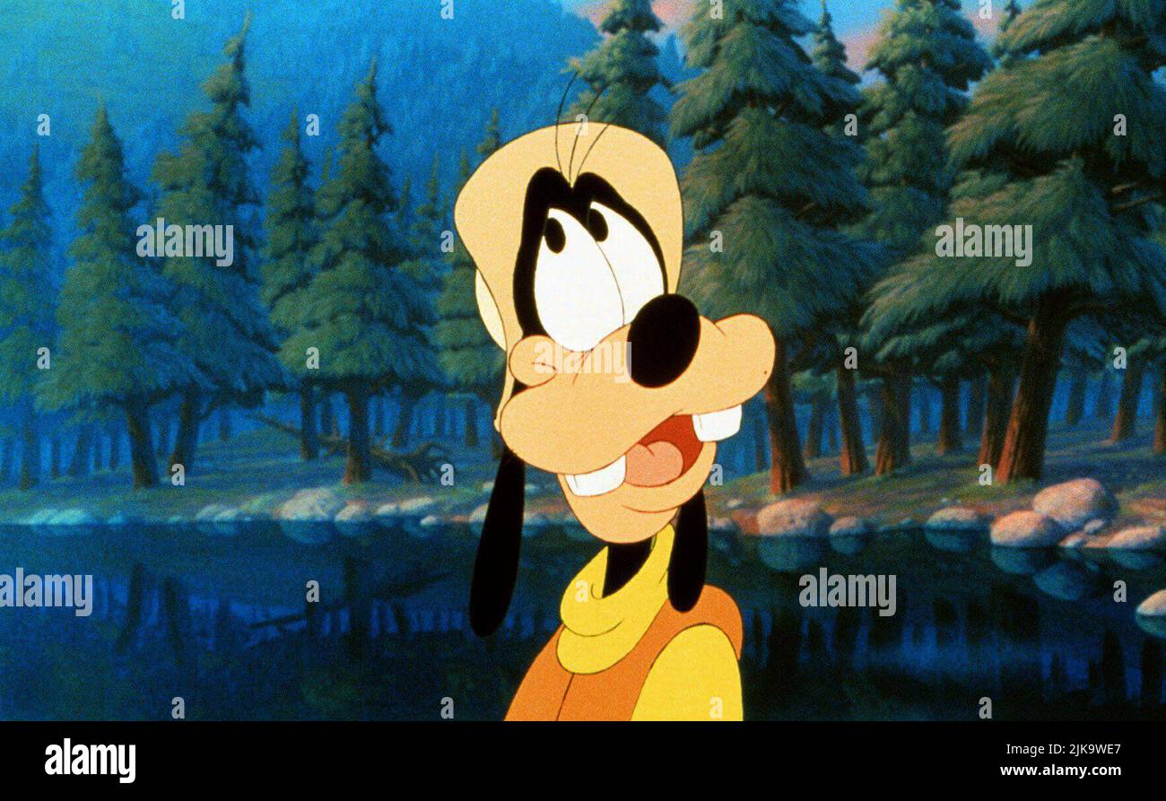 Film Dingo A Dingo Movie (1995) personnages : Dingo 07 avril 1995 **AVERTISSEMENT** cette photographie est destinée à un usage éditorial uniquement et est protégée par les droits d'auteur de DISNEY et/ou du photographe désigné par le film ou la société de production et ne peut être reproduite que par des publications dans le cadre de la promotion du film ci-dessus. Un crédit DISNEY obligatoire est requis. Le photographe doit également être crédité lorsqu'il est connu. Aucune utilisation commerciale ne peut être accordée sans autorisation écrite de The film Company. Banque D'Images