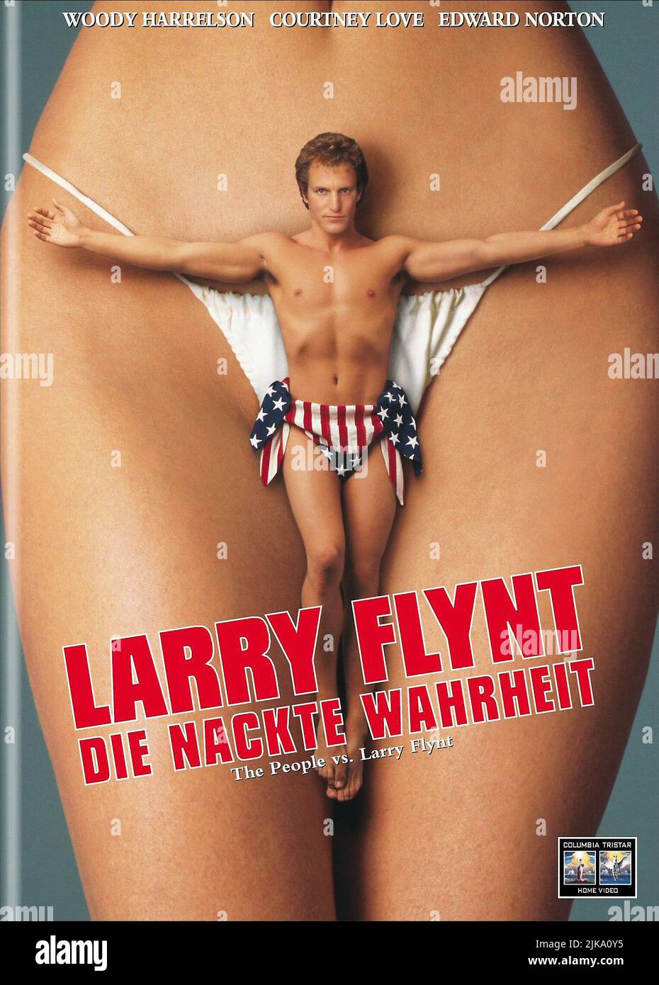 Film Poster film: Le peuple vs. Larry Flynt (USA 1996) Directeur : Milos Forman 13 octobre 1996 **AVERTISSEMENT** cette photographie est destinée à un usage éditorial exclusif et est protégée par les droits d'auteur de COLUMBIA PICTURES et/ou du photographe assigné par la Société de film ou de production et ne peut être reproduite que par des publications en conjonction avec la promotion du film ci-dessus. Un crédit obligatoire pour LES PHOTOS DE COLUMBIA est requis. Le photographe doit également être crédité lorsqu'il est connu. Aucune utilisation commerciale ne peut être accordée sans l'autorisation écrite de la Société du film. Banque D'Images