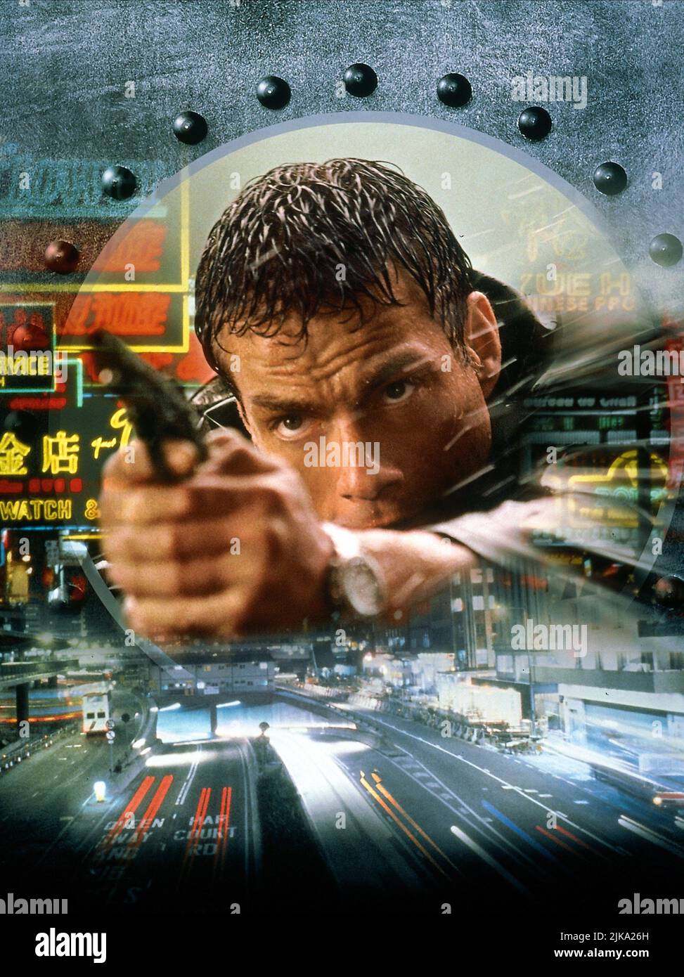 Jean-Claude Van Damme Art Work film Knock Off (1995) réalisateur : Hark Tsui 17 juillet 1998 **AVERTISSEMENT** cette photographie est réservée à un usage éditorial et est protégée par les droits d'auteur de TRISTAR et/ou du photographe désigné par le film ou la société de production et ne peut être reproduite que par des publications en liaison avec la promotion du film ci-dessus. Un crédit obligatoire pour TRISTAR est requis. Le photographe doit également être crédité lorsqu'il est connu. Aucune utilisation commerciale ne peut être accordée sans autorisation écrite de The film Company. Banque D'Images