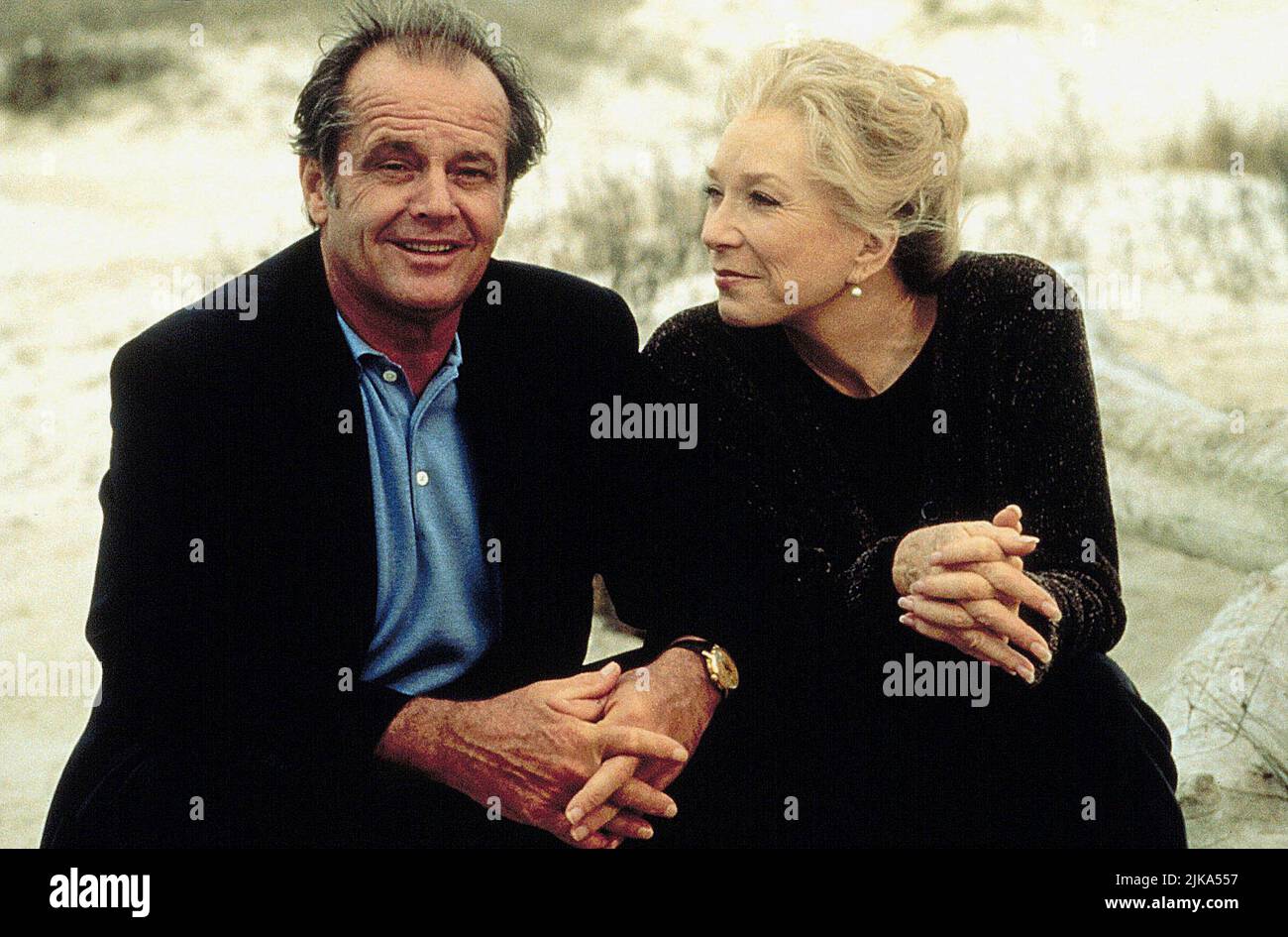 Jack Nicholson & Shirley Maclaine film: The Evening Star (USA 1996) personnages: Garrett Breedlove & Aurora Greenway Directeur: Robert Harling 05 décembre 1996 **AVERTISSEMENT** cette photographie est à usage éditorial exclusif et est le droit d'auteur des IMAGES PARAMOUNT et/ou du photographe assigné par la Société de film ou de production et ne peut être reproduite que par des publications en conjonction avec la promotion du film ci-dessus. Un crédit obligatoire pour LES PHOTOS PARAMOUNT est requis. Le photographe doit également être crédité lorsqu'il est connu. Aucune utilisation commerciale ne peut être accordée sans l'autorisation écrite du film Banque D'Images