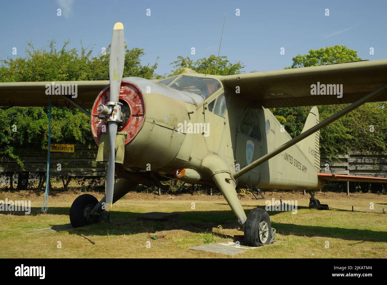 De Havilland DHC-2 Beaver,58-2062, Midland Air Museum, Coventry, Banque D'Images