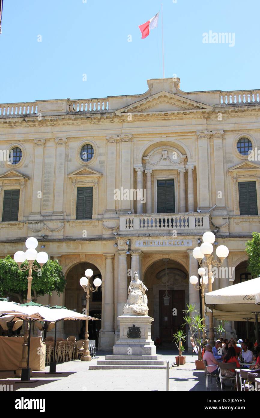 Aspects de la Valette, Malte Banque D'Images