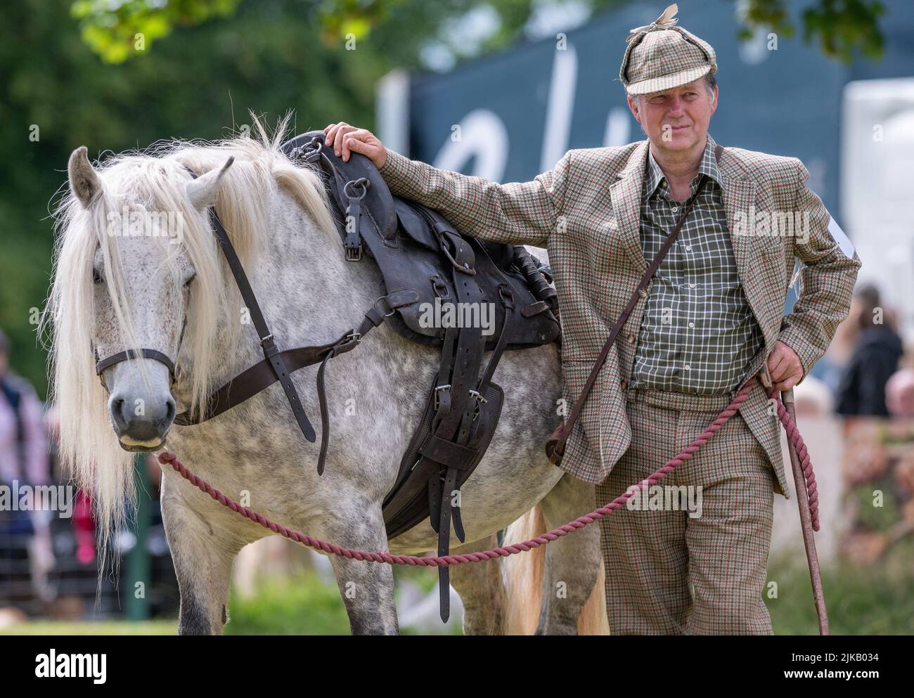 GWCT Scottish Game Fair 2022 à Scone Palace, Perthshire. Concours de poney Fred Taylor Memorial Hill Banque D'Images