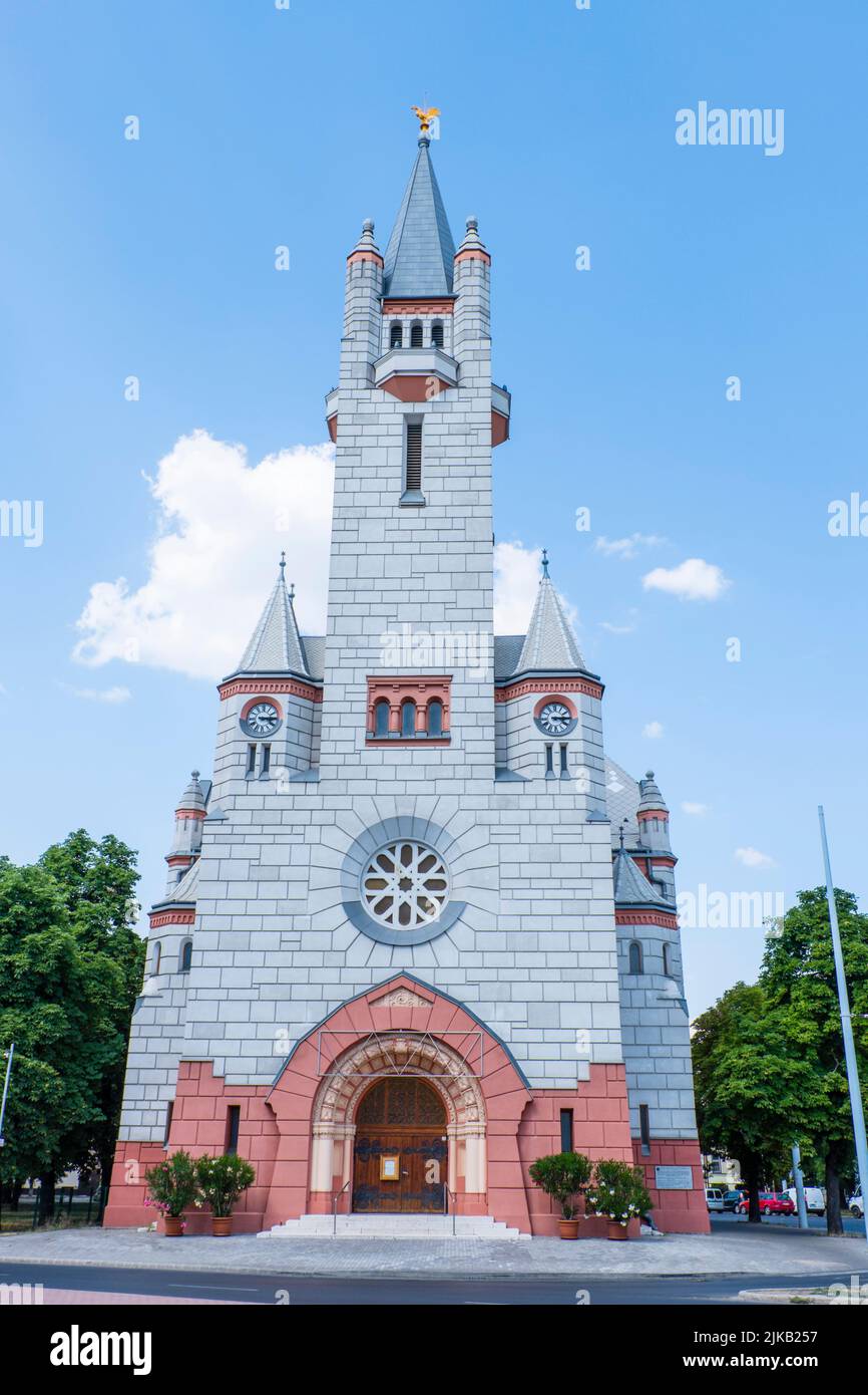 Árpád téri Református templom, Eglise réformée, Arpad ter, Debrecen, Hongrie Banque D'Images