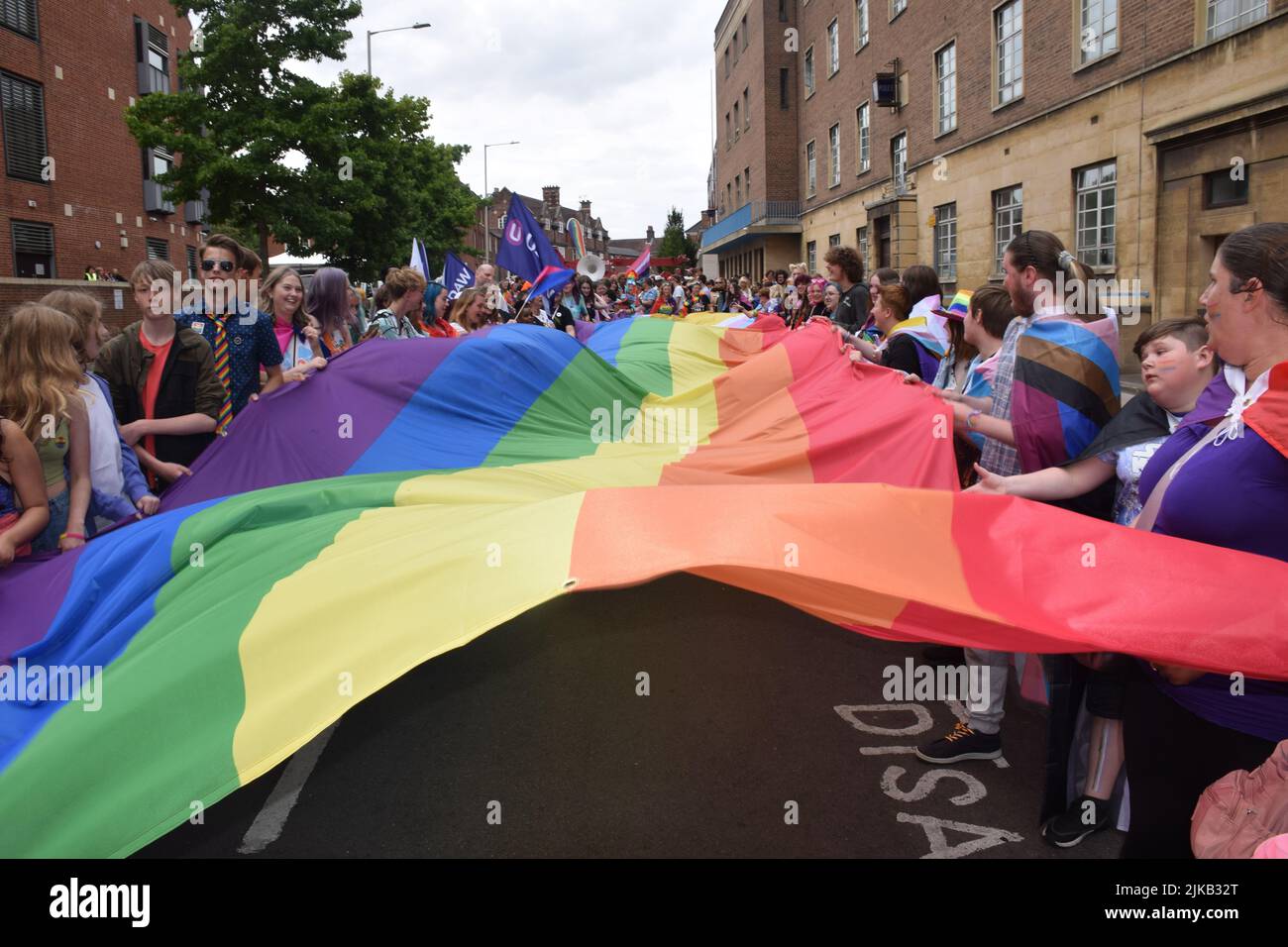 Norwich Pride, juillet 2022, Royaume-Uni Banque D'Images