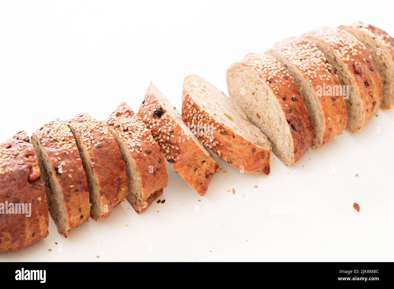 artisanat pain de wholegrain saine maison boulangerie Banque D'Images