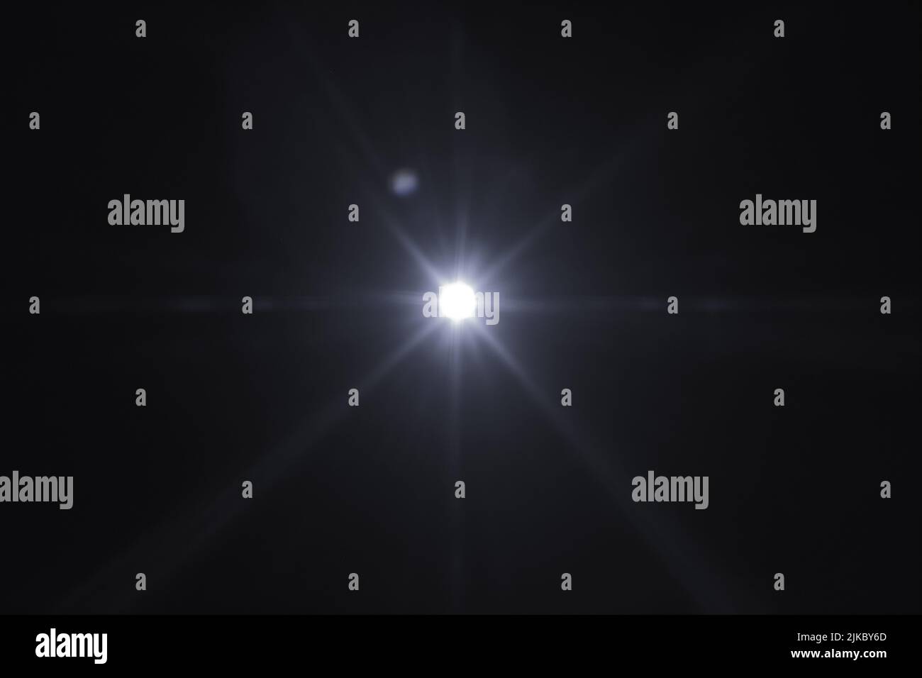 flash abstrait objectif d'arrière-plan évasé flou lumière Banque D'Images