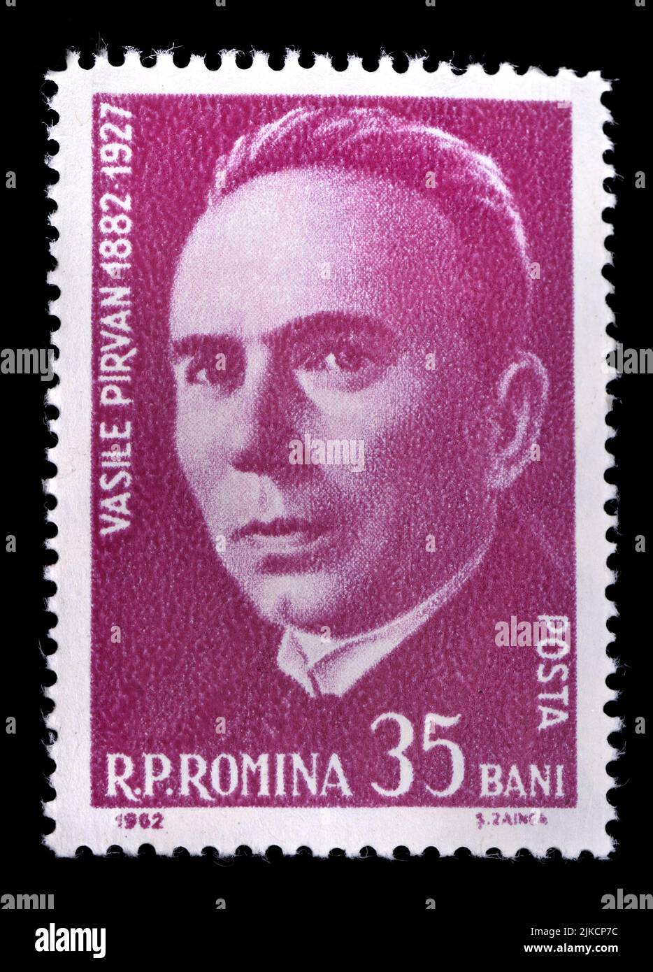 Timbreposte roumain (1962) Vasile Pirvan (1882