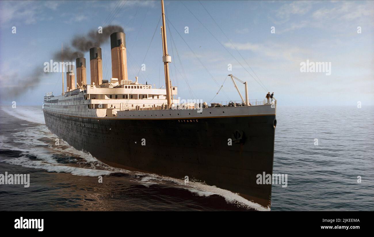 Étoile blanche, Liner, TITANIC, 1997 Banque D'Images