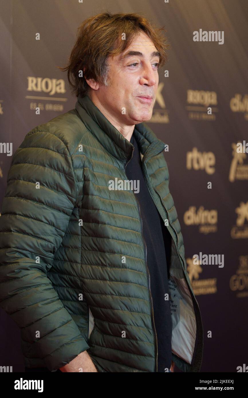 Javier Bardem lors de la lecture des nominés pour l'édition 36th des Goya Awards à madrid, Espagne présentant: Javier Bardem où: Madrid, Espagne quand: 29 Nov 2021 crédit: Oscar Gonzalez/WENN Banque D'Images