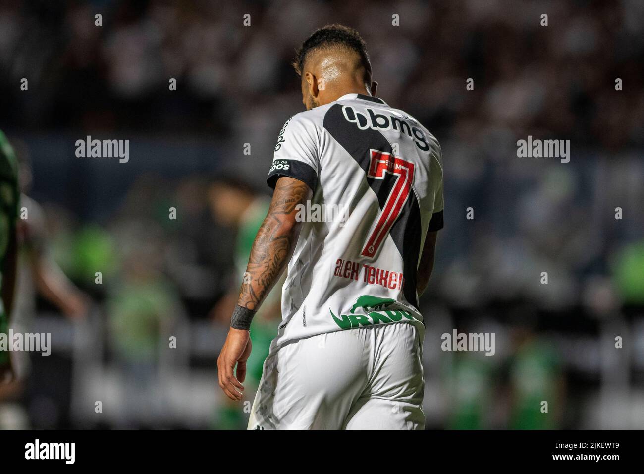 Rio, Brésil - 31 juillet 2022: Alex Teixeira joueur en match entre vasco vs Chapecoense par 22th tour championnat brésilien B série, à Sao Januario Banque D'Images