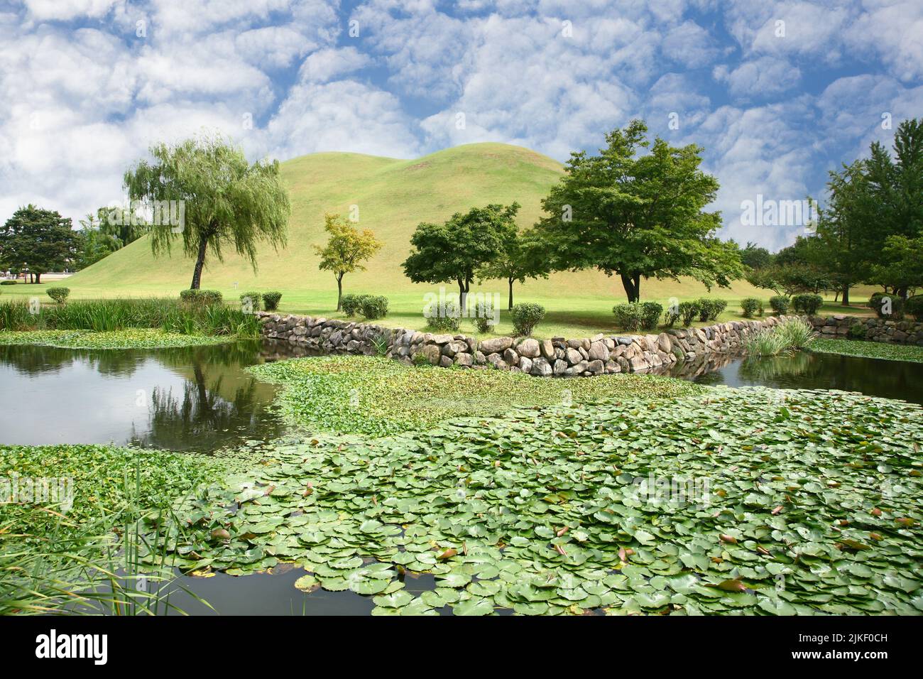 Cheonmachong, un tumulus situé à Gyeongju, en Corée du Sud. 2008 Banque D'Images