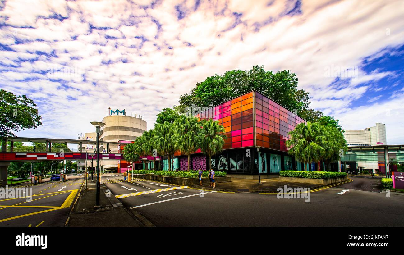 IMM Outlet Mall est un grand magasin qui recueille diverses marques de points de vente. Cette boutique est située à Jurong East, Singapour. Banque D'Images