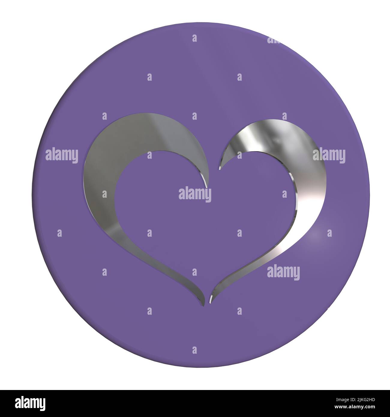 design graphique logo coeur sain concept partie d'un concept de vie sain coeur figure isolé fond blanc Banque D'Images