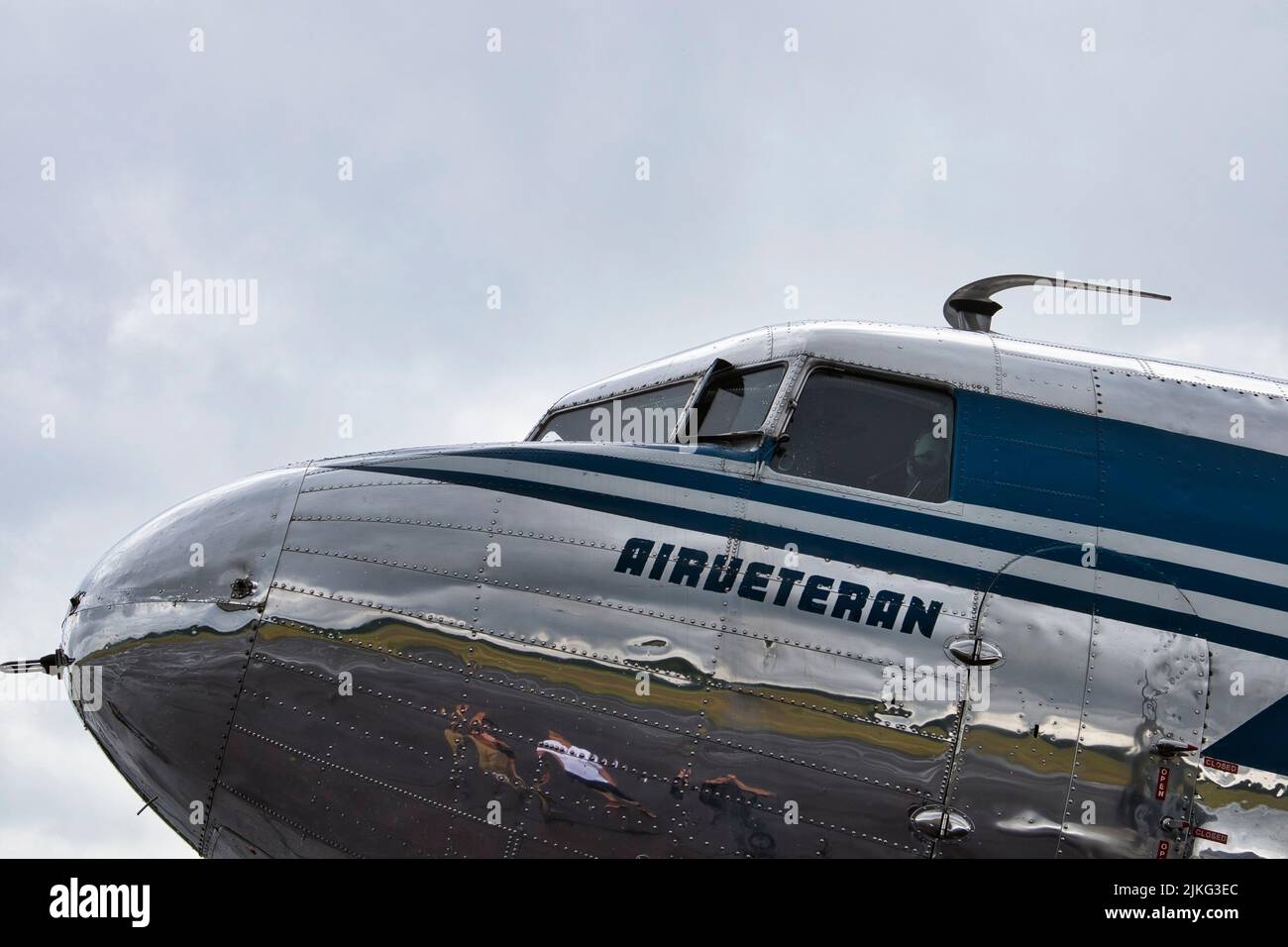 Lappeenranta, Finlande – 07/23/2022:Douglas DC-3 Banque D'Images