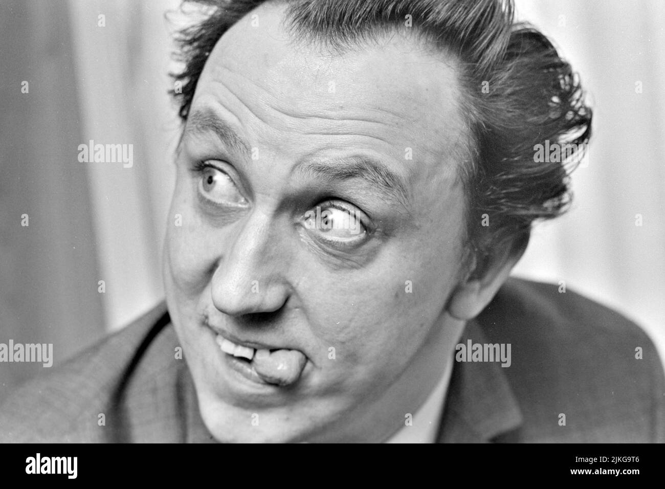 KEN DODD (1927-2018) comédien anglais en février 1966. Photo : Tony Gale Banque D'Images