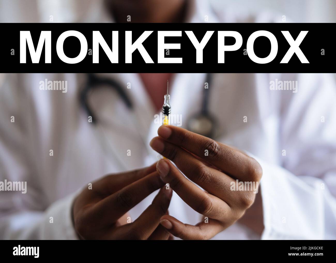 Vaccination contre Monkeypoxhmpxv Banque D'Images