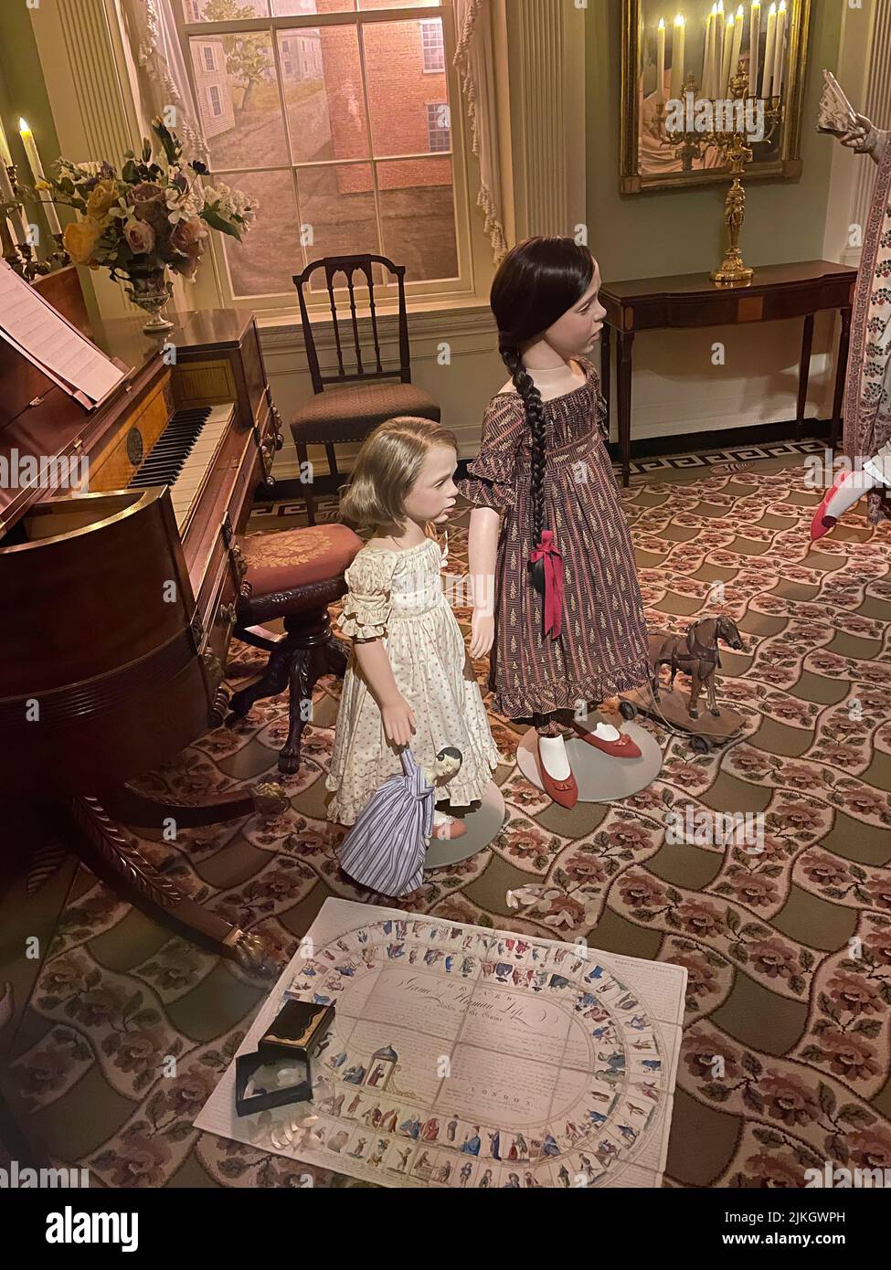 Exposition « en Amérique : une Anthologie de la mode » au Metropolitan Museum of Art de New York, États-Unis 2022 Banque D'Images