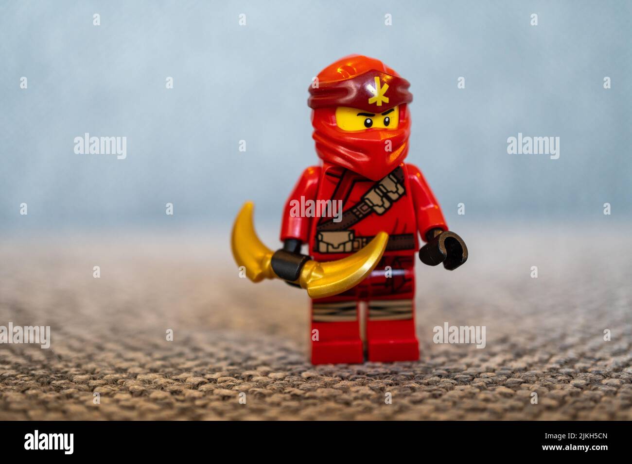 Lego au sol Banque de photographies et d'images à haute résolution - Alamy