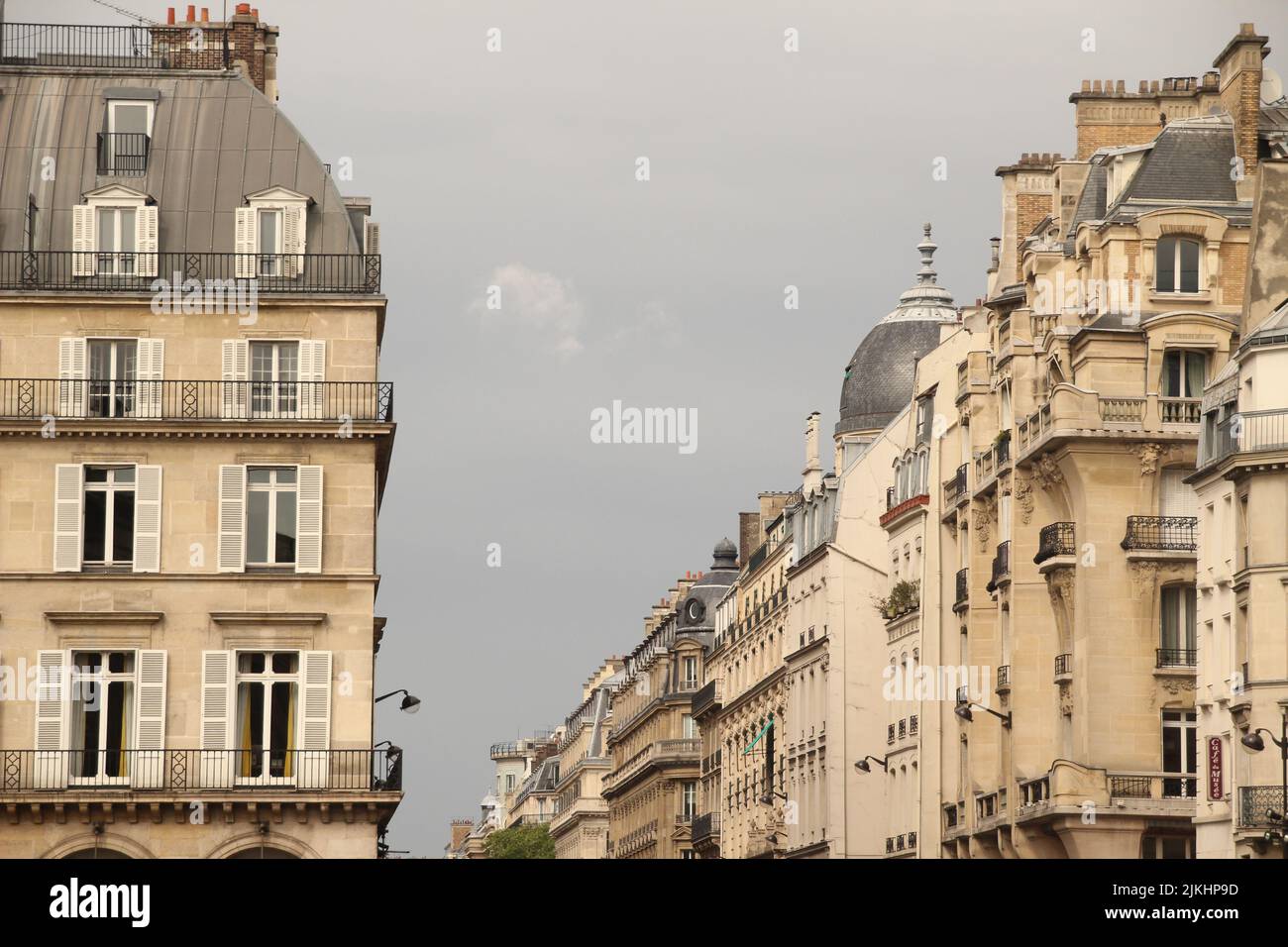 La belle architecture de Paris, France Banque D'Images