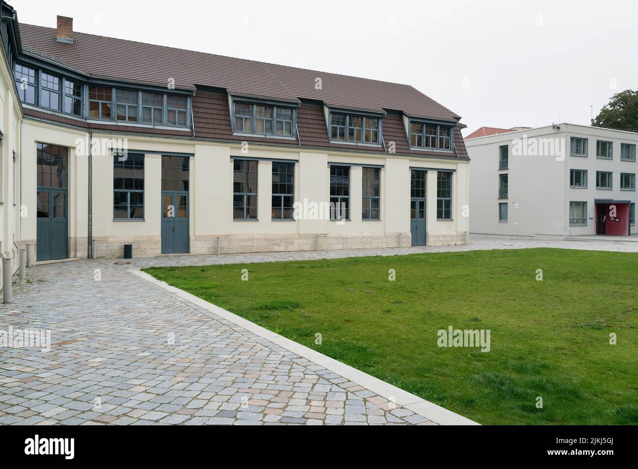 Weimar, Thuringe, Université Bauhaus, Patrimoine mondial de l'UNESCO, Bâtiment Van de Velde Banque D'Images