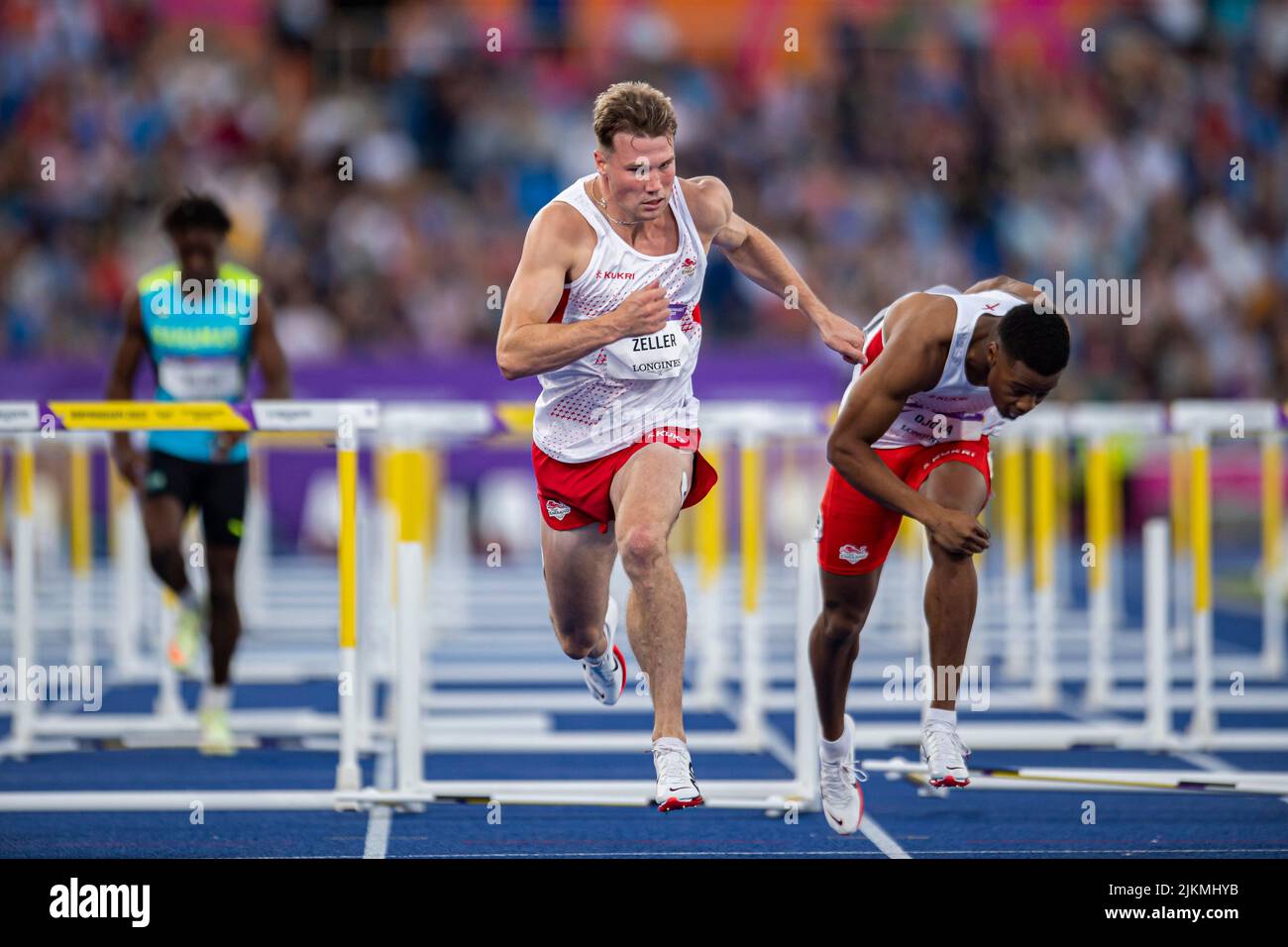 BIRMINGHAM, ROYAUME-UNI. 02th août 2022. Pendant Athlétisme et Para Athlétisme de Birmingham 2022 - Jeux du Commonwealth à l'arène de Birmingham mardi, 02 août 2022 à BIRMINGHAM, ROYAUME-UNI. Credit: Taka Wu/Alay Live News Banque D'Images