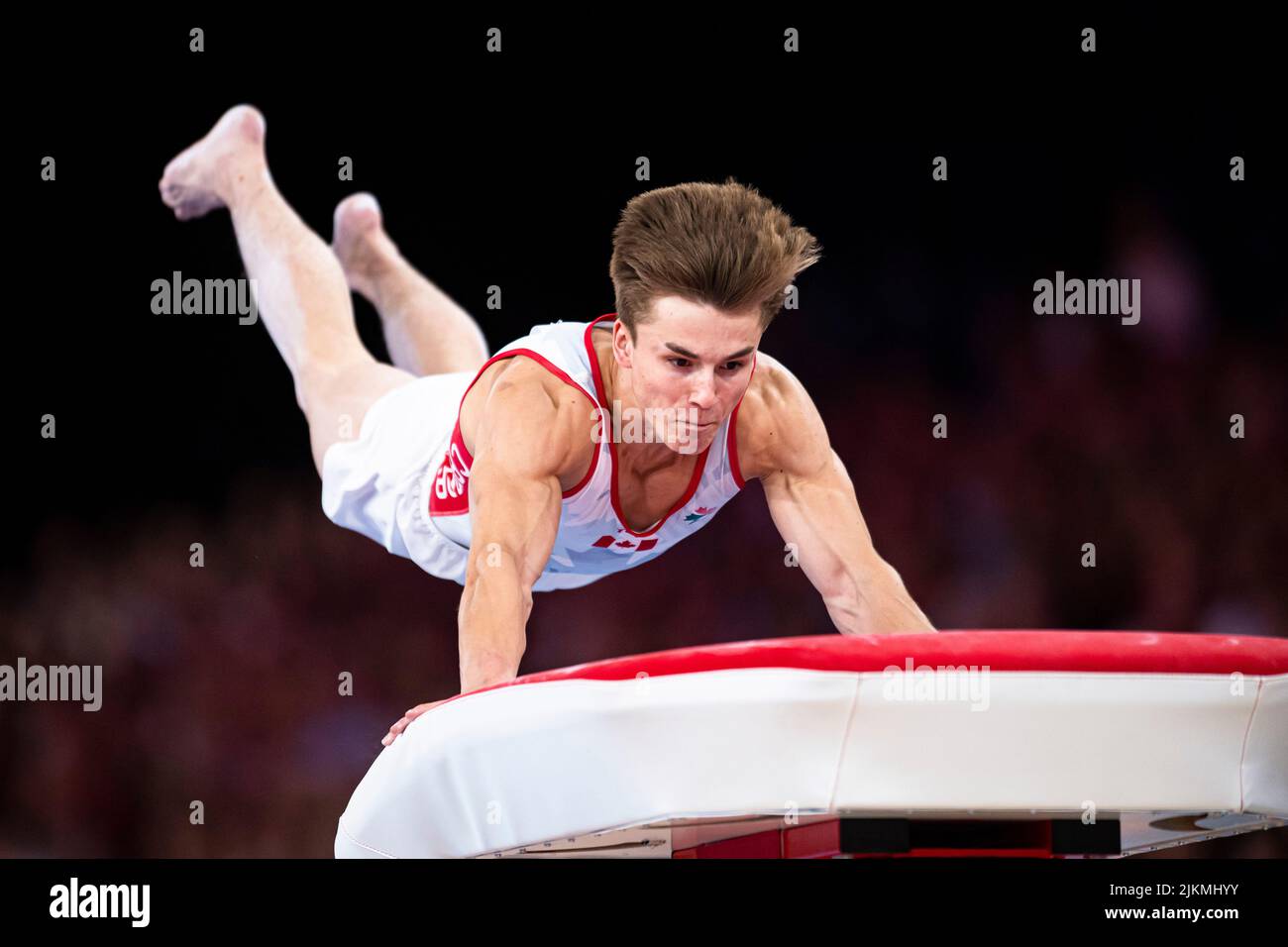 BIRMINGHAM, ROYAUME-UNI. 02th août 2022. Pendant la finale individuelle de gymnastique artistique de Womem de Birmingham 2022 - Jeux du Commonwealth à l'arène de Birmingham mardi, 02 août 2022 à BIRMINGHAM, ROYAUME-UNI. Credit: Taka Wu/Alay Live News Banque D'Images