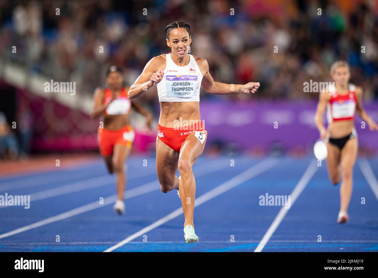 BIRMINGHAM, ROYAUME-UNI. 02th août 2022. Pendant Athlétisme et Para Athlétisme de Birmingham 2022 - Jeux du Commonwealth à l'arène de Birmingham mardi, 02 août 2022 à BIRMINGHAM, ROYAUME-UNI. Credit: Taka Wu/Alay Live News Banque D'Images