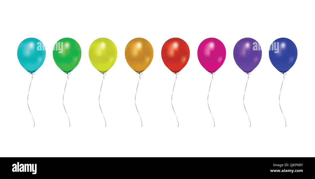 Ballons en Latex Colorés pour ixd'Anniversaire, Décoration de Fond