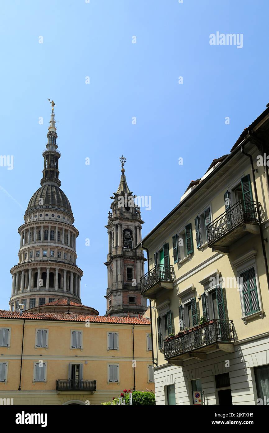Cathédrale de Novara, Novara, Italie. Banque D'Images