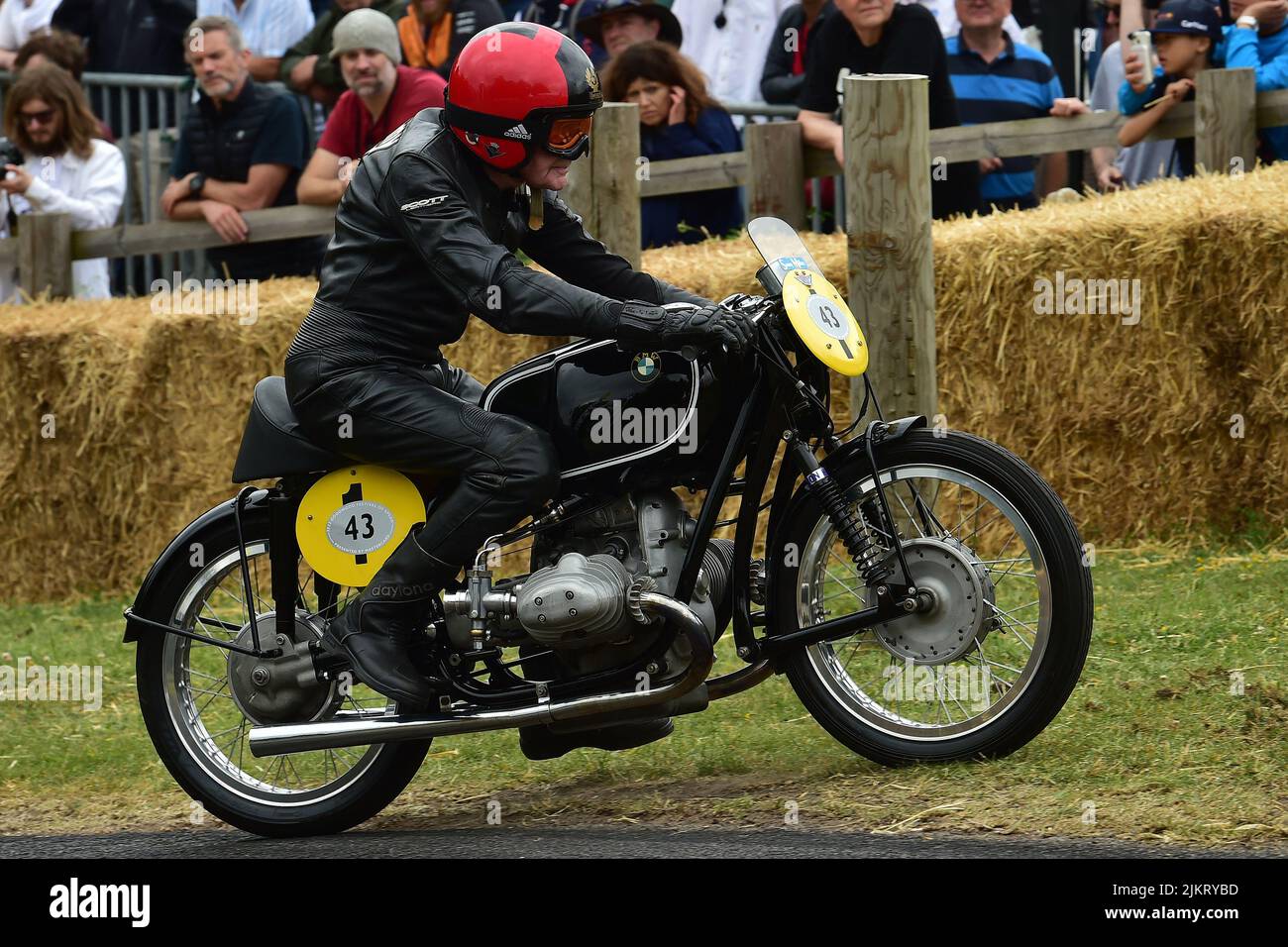 Sammy Miller, BMW Rennsport, Grand Prix Heroes à deux roues, motos de course emblématiques de la fin des années 1940 à 2021, Goodwood Festival of Speed, The Inno Banque D'Images