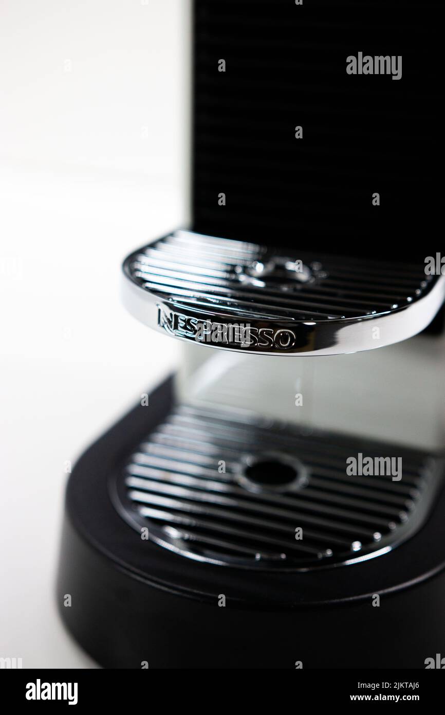 Machine à café Nespresso, boisson capsule Banque D'Images