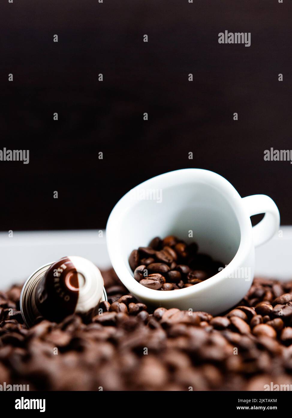 Machine à café Nespresso, boisson capsule Banque D'Images