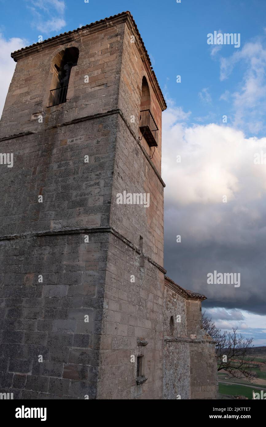 Le château d'Atienza d'origine musulmane construit entre les 11th et 12th siècles en Espagne Banque D'Images